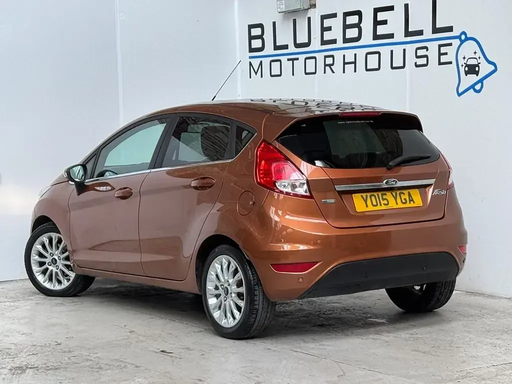 Used Ford Fiesta Titanium X 2015 Brown Hatchback