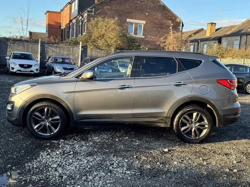 Begagnad Hyundai Santa Fe Premium SE 2014 Silver SUV