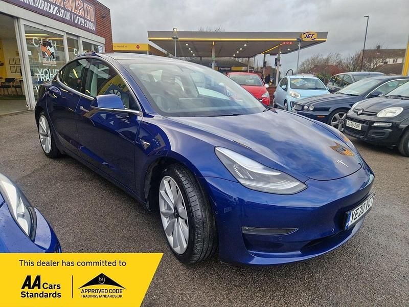 Blue Used 2020 Tesla Model 3 Long Range AWD Sedan | £13,995 (Fair price) - Image 1/4