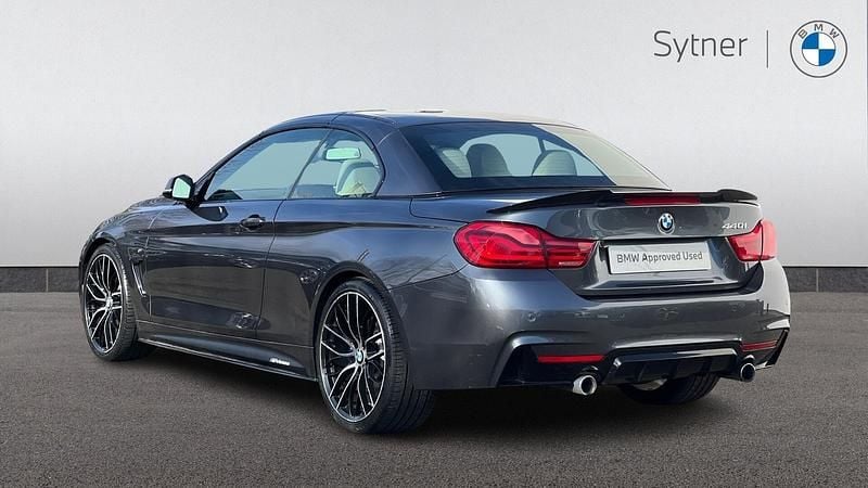 Used BMW 440 M Sport 322 HP (236 kW) 2017 Grey Cabriolet