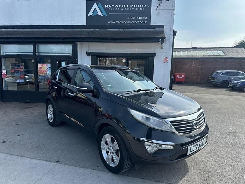 Used Kia Sportage 115 HP (84 kW) 2012 Black SUV