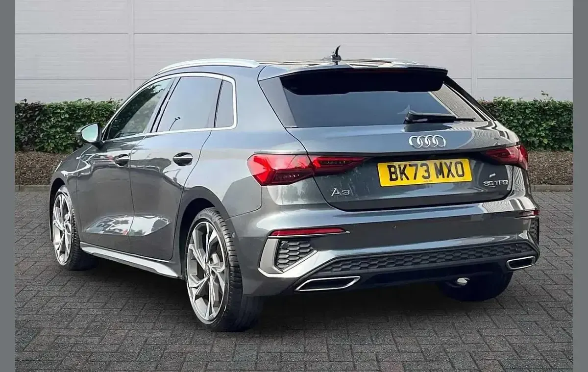 Used Audi A3 S-Line 150 HP (110 kW) 2023 Grey Sedan