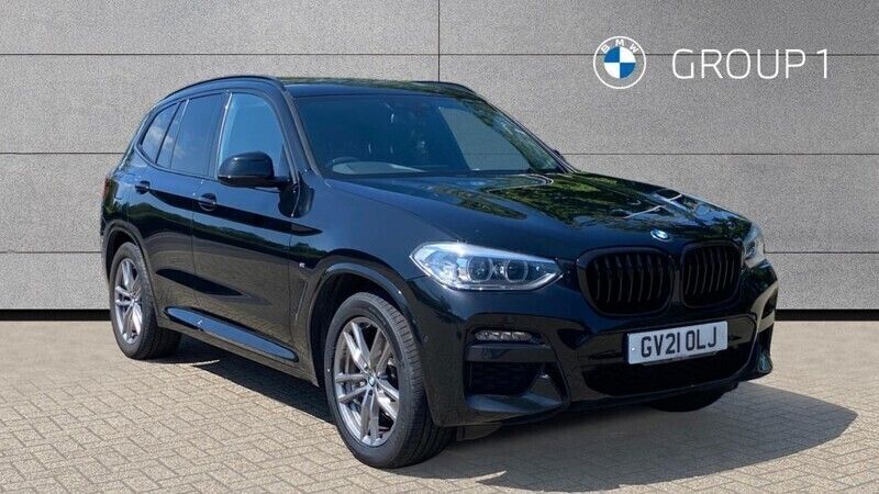 Black Used 2021 BMW X3 M Sport SUV | £26,495 (Super price) - Image 1/4