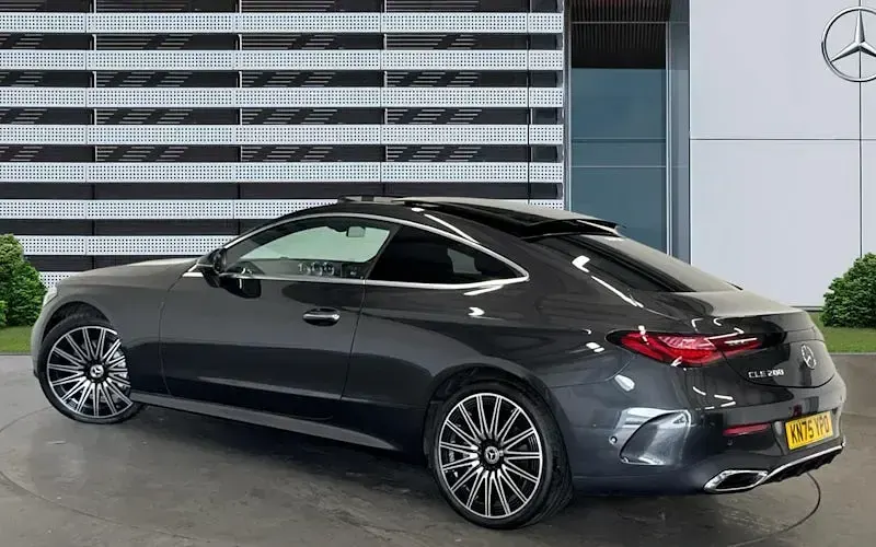 Used Mercedes CLE200 AMG line 204 HP (150 kW) 2025 Grey Coupe
