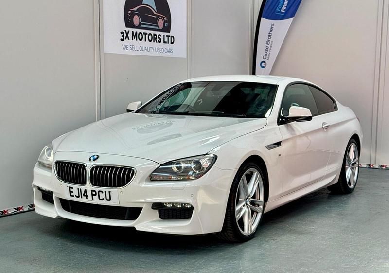 White Used 2014 BMW 640 M Sport Coupe | £12,990 (Fair price) - Image 1/4