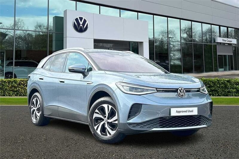 Blue Used 2023 VW ID.4 Pure SUV | £22,992 (Fair price) - Image 1/4