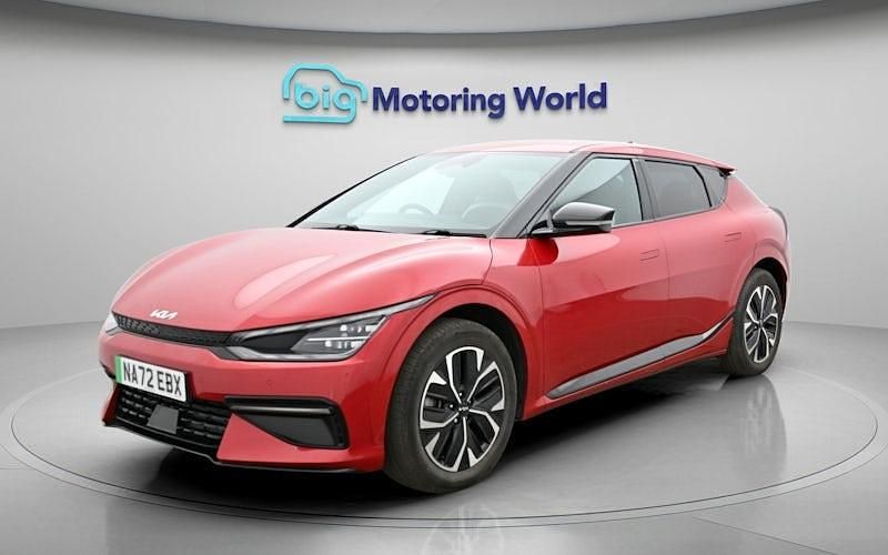 Begagnad Kia EV6 GT-Line 167 kW (228 HK) 2023 Röd SUV