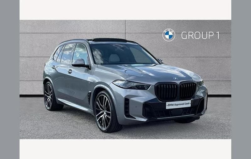 Grey Used 2024 BMW X5 M Sport SUV | £74,619 - Image 1/4