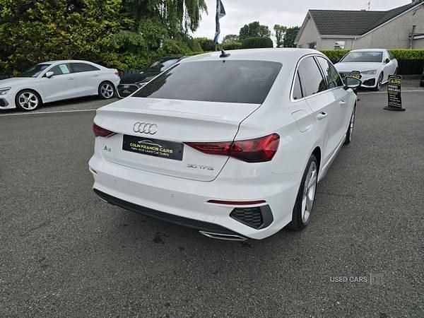 Used Audi A3 S-Line 2021 White Sedan