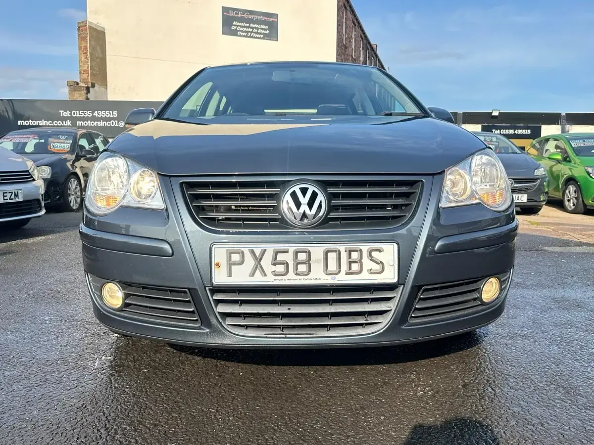 Used VW Polo Match 80 HP (58 kW) 2008 Grey Hatchback