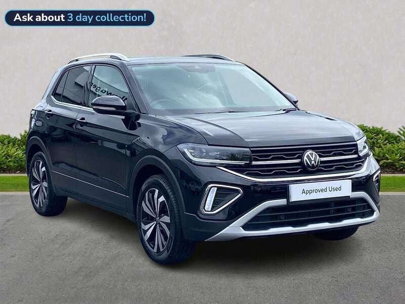 Black Used 2024 VW T-Cross Style SUV | £22,979 (Fair price) - Image 1/4