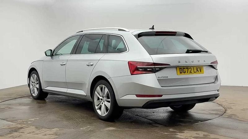 Used Skoda Superb SE L 150 HP (110 kW) 2022 Silver Estate