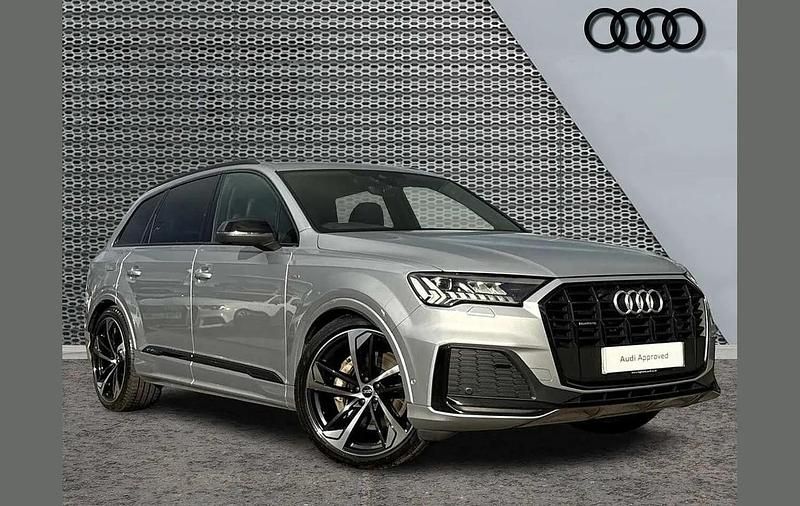 Used Audi SQ7 Black Edition 500 HP (367 kW) 2022 Silver SUV