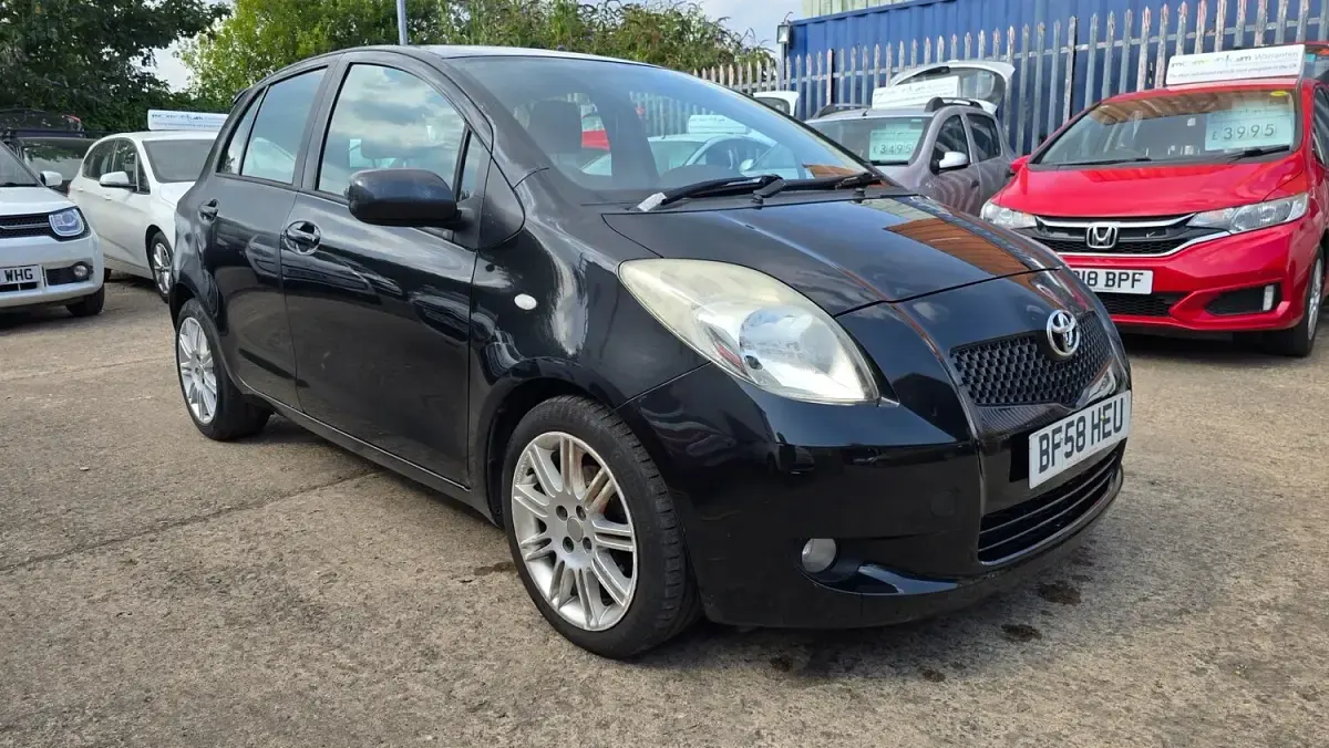 Used Toyota Yaris SR 2008 Black Hatchback