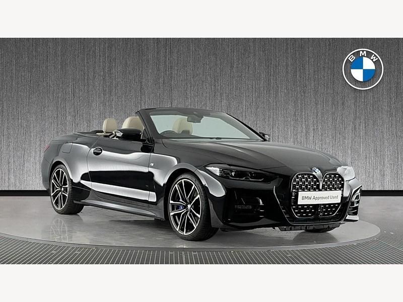 Black Used 2022 BMW 420 M Sport Cabriolet | £33,790 (Expensive) - Image 1/4