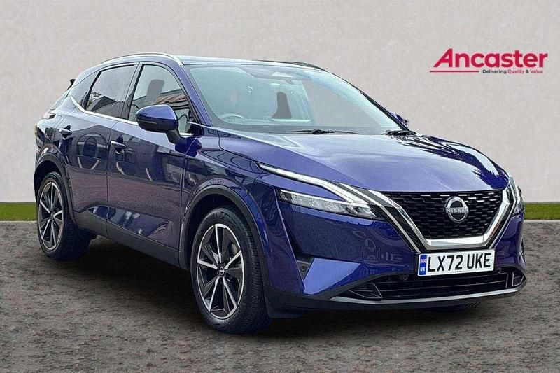 Blue Used 2022 Nissan Qashqai Tekna SUV | £18,975 (Fair price) - Image 1/4