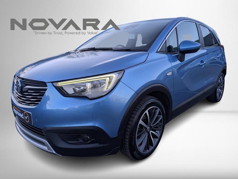 Used Vauxhall Crossland X Elite 83 HP (61 kW) 2019 Blue SUV
