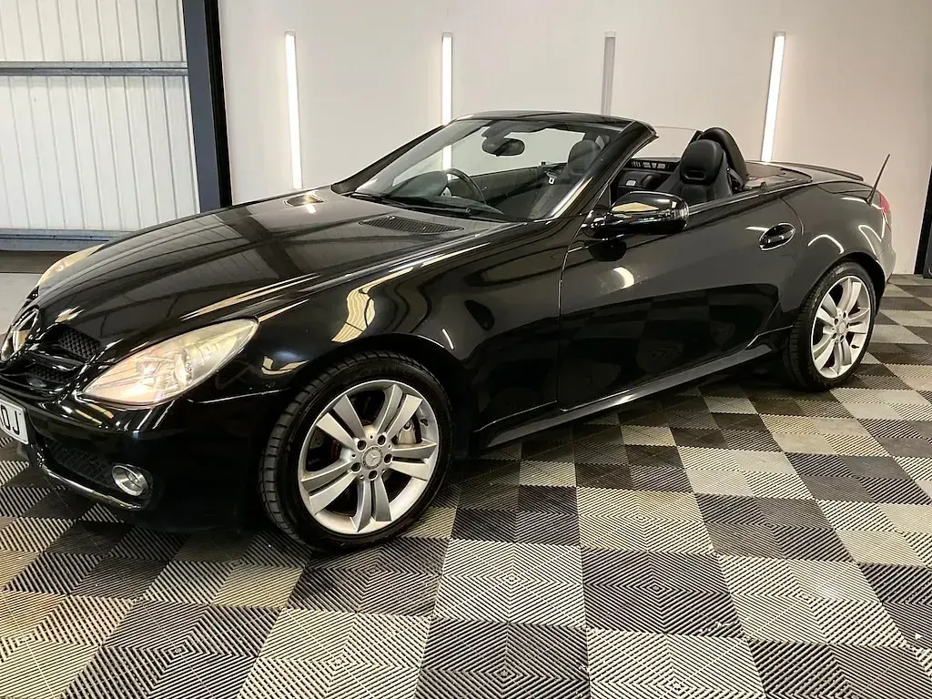 Used Mercedes SLK350 2008 Black Cabriolet