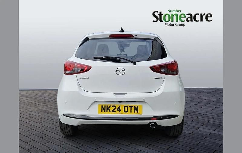Used Mazda 2 Homura-Aka 116 HP (85 kW) 2024 White Hatchback