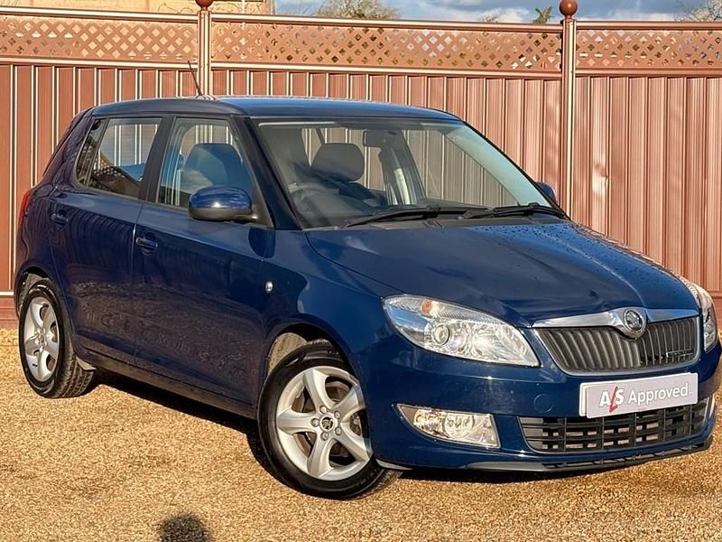 Used Skoda Fabia GreenLine 2013 Blue Hatchback