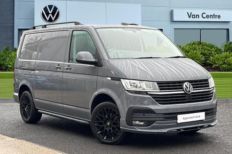 Grey Used 2020 VW T6.1 Highline Van | £28,991 (A bit pricey) - Image 1/4