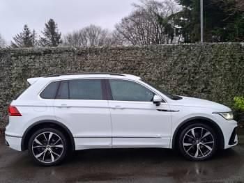 Used VW Tiguan R-line 150 HP (110 kW) 2022 White SUV