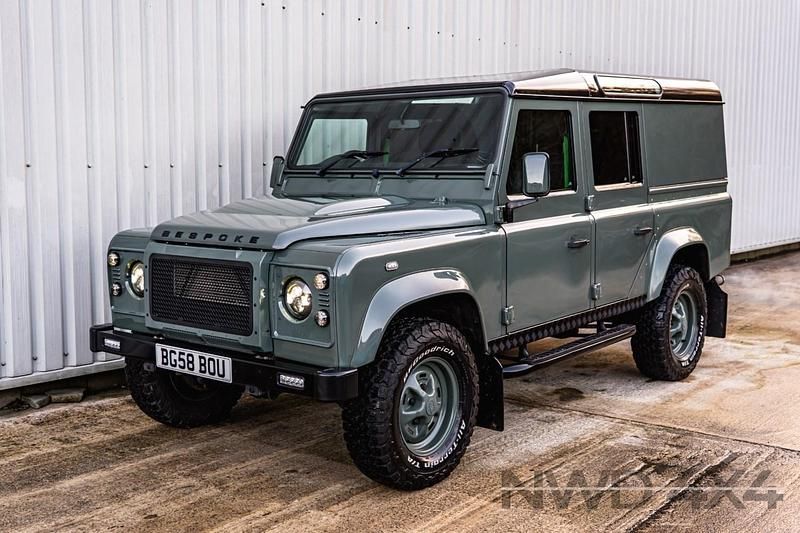 Green Used 2008 Land Rover Defender Estate | £34,990 - Image 1/4