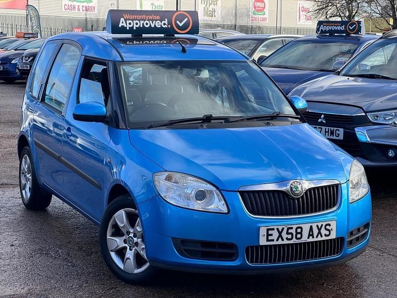 Blue Used 2008 Skoda Roomster MPV | £2,975 (Fair price) - Image 1/3