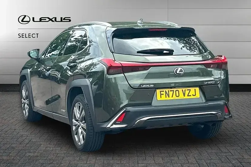 Used Lexus UX Sport Line 181 HP (133 kW) 2020 Terrane khaki SUV