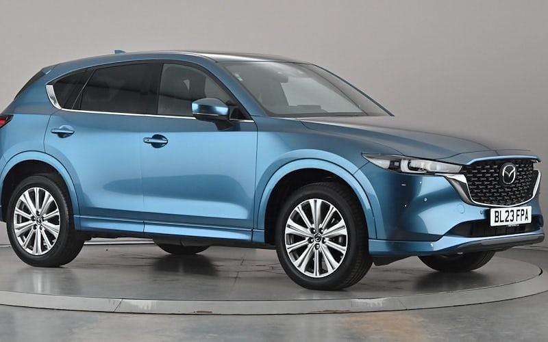Blue Used 2023 Mazda CX-5 Takumi-Line SUV | £29,299 (Fair price) - Image 1/4