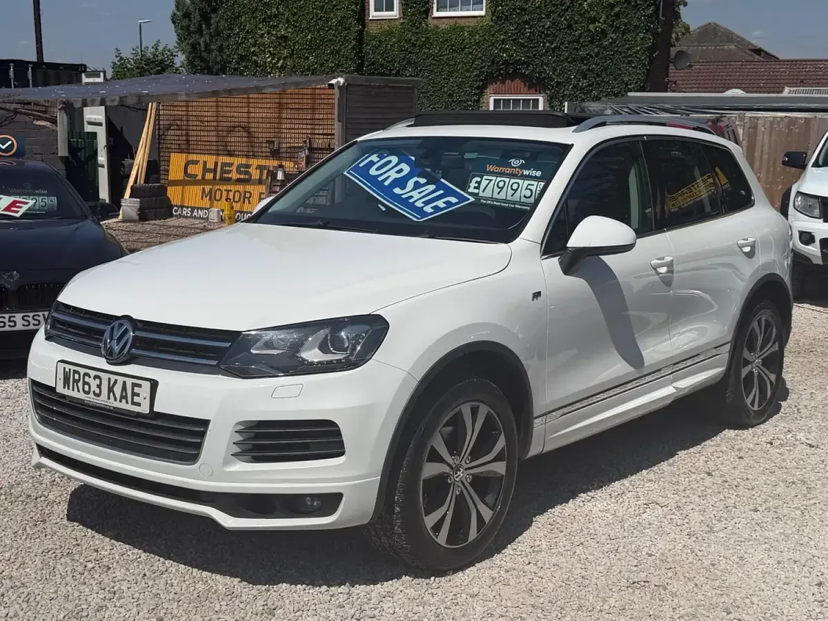 Used VW Touareg R-line 2013 White SUV
