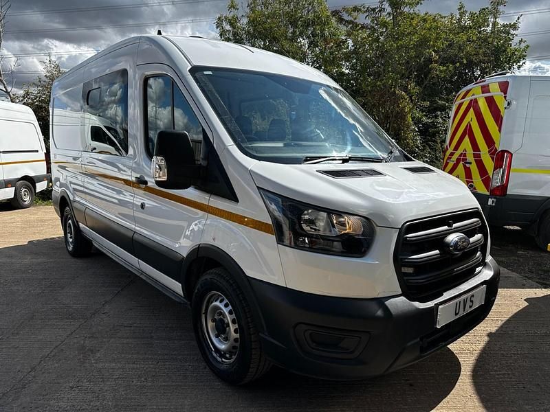 Used Ford Transit 130 HP (95 kW) 2022 White Van