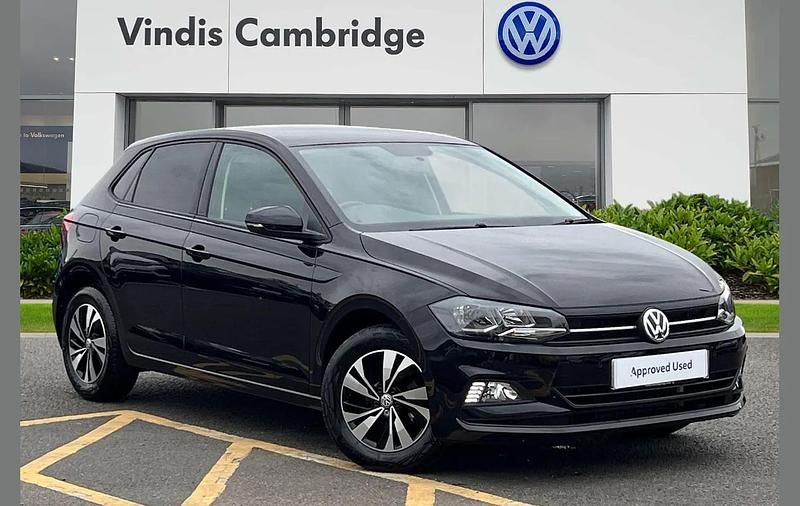 Used VW Polo Match 95 HP (69 kW) 2020 Black Hatchback
