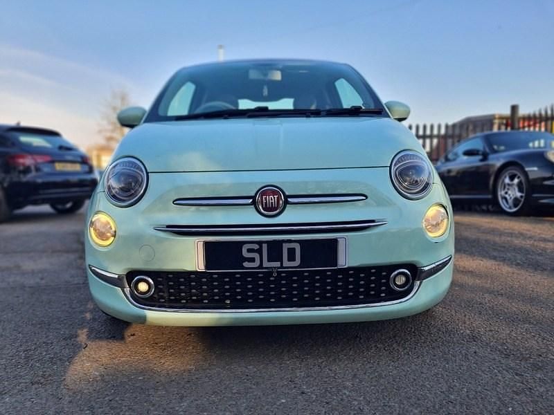 Used Fiat 500 Lounge 69 HP (50 kW) 2017 Green