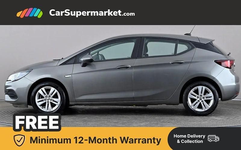 Used Vauxhall Astra Business Edition 110 HP (80 kW) 2020 Grey Hatchback
