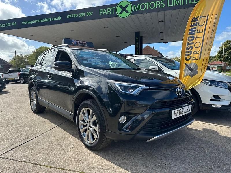Black Used 2016 Toyota RAV4 SUV | £10,995 (Fair price) - Image 1/4