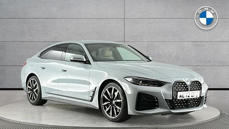Grey Used 2022 BMW 420 Gran Coupé M Sport Coupe | £28,950 (A bit pricey) - Image 1/4
