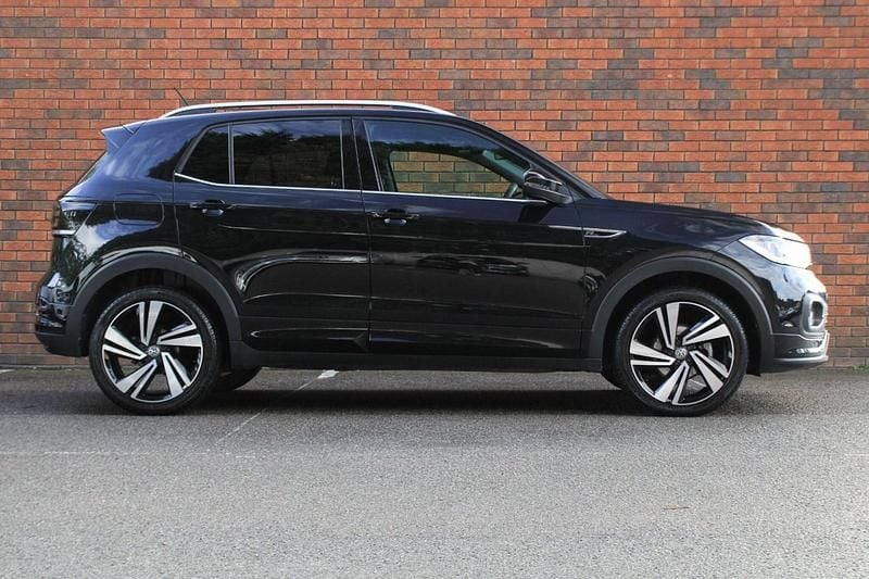 Used VW T-Cross R-line 115 HP (84 kW) 2020 Black SUV