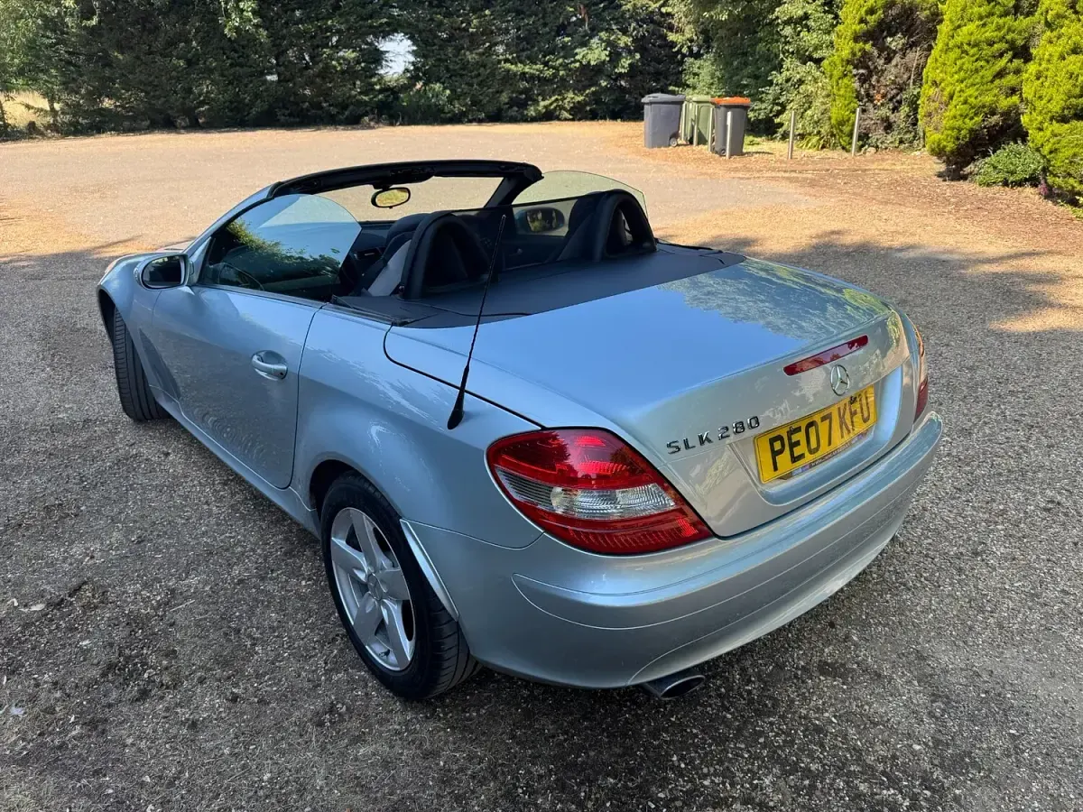 Used Mercedes SLK280 2007 Silver Cabriolet
