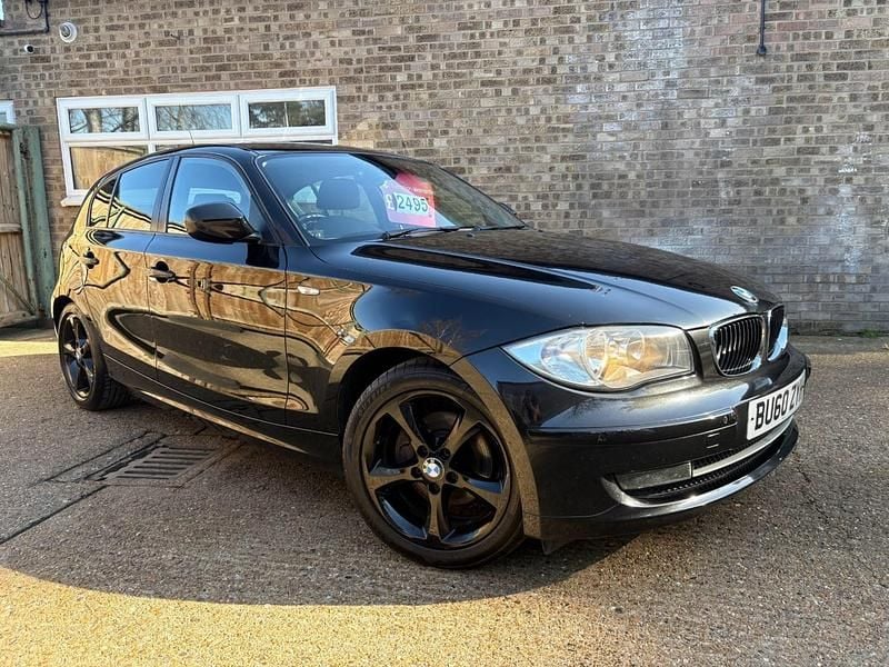 Used BMW 118 Sport Line 2010 Black Hatchback