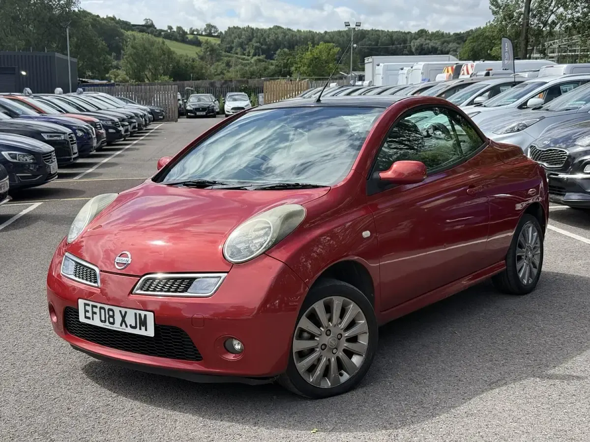 Used Nissan Micra C+C Acenta 2008 Red Cabriolet