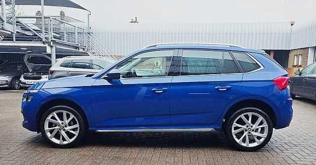 Used Skoda Kamiq SE L Executive 147 HP (108 kW) 2022 Energy blue SUV