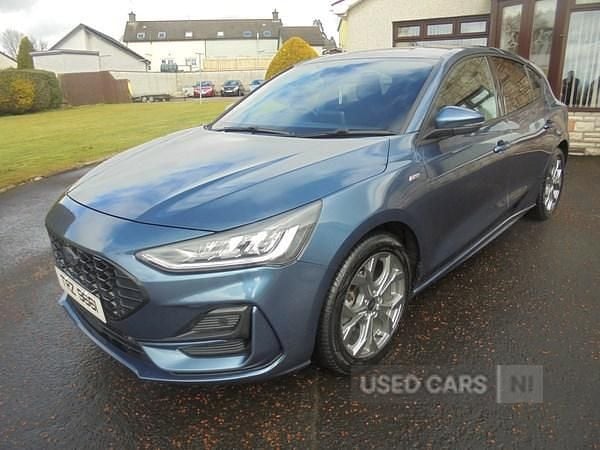 Used Ford Focus ST-Line 2022 Blue Hatchback