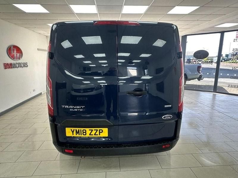 Used Ford Transit Custom 105 HP (77 kW) 2018 Blue Van