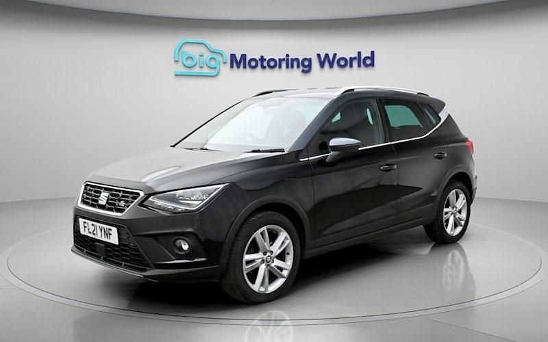 Used Seat Arona FR 110 HP (80 kW) 2021 Black SUV