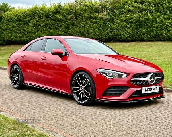 Red Used 2019 Mercedes 220 AMG Line Premium Coupe | £23,995 (Fair price) - Image 1/4