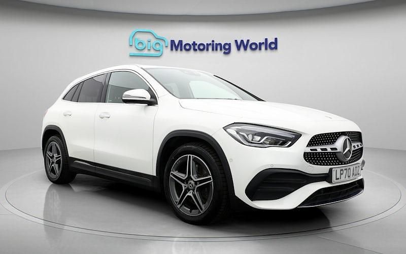 Used Mercedes GLA250 AMG line 224 HP (164 kW) 2021 White SUV