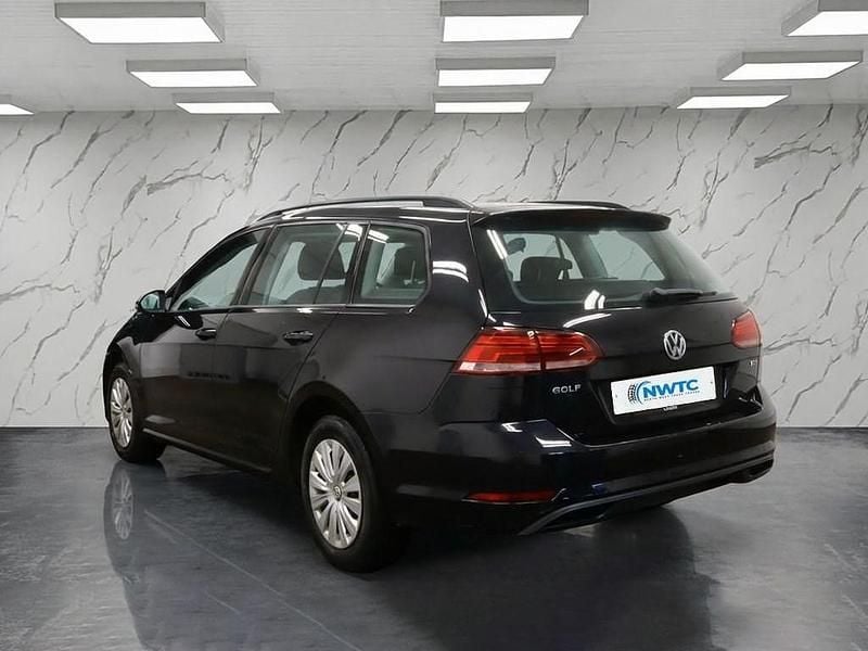 Used VW Golf VII S 115 HP (84 kW) 2018 Black Estate