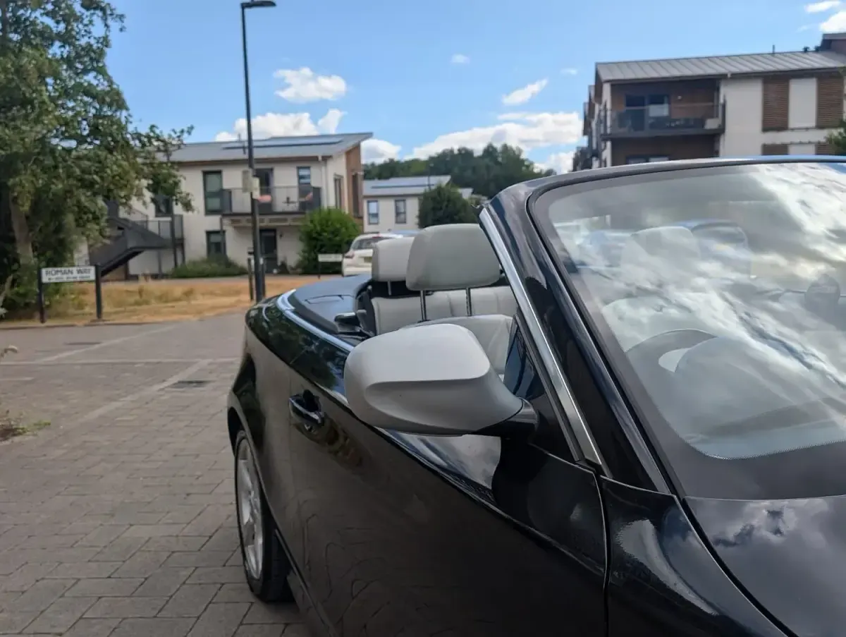 Used BMW 120 Cabriolet Exclusive 2012 Black Cabriolet