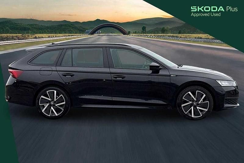 Used Skoda Octavia SportLine 147 HP (108 kW) 2026 Black Estate